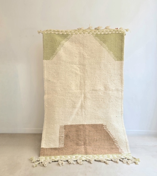 Tapis Berbère Marocain fait main 100% pure laine vierge de mouton