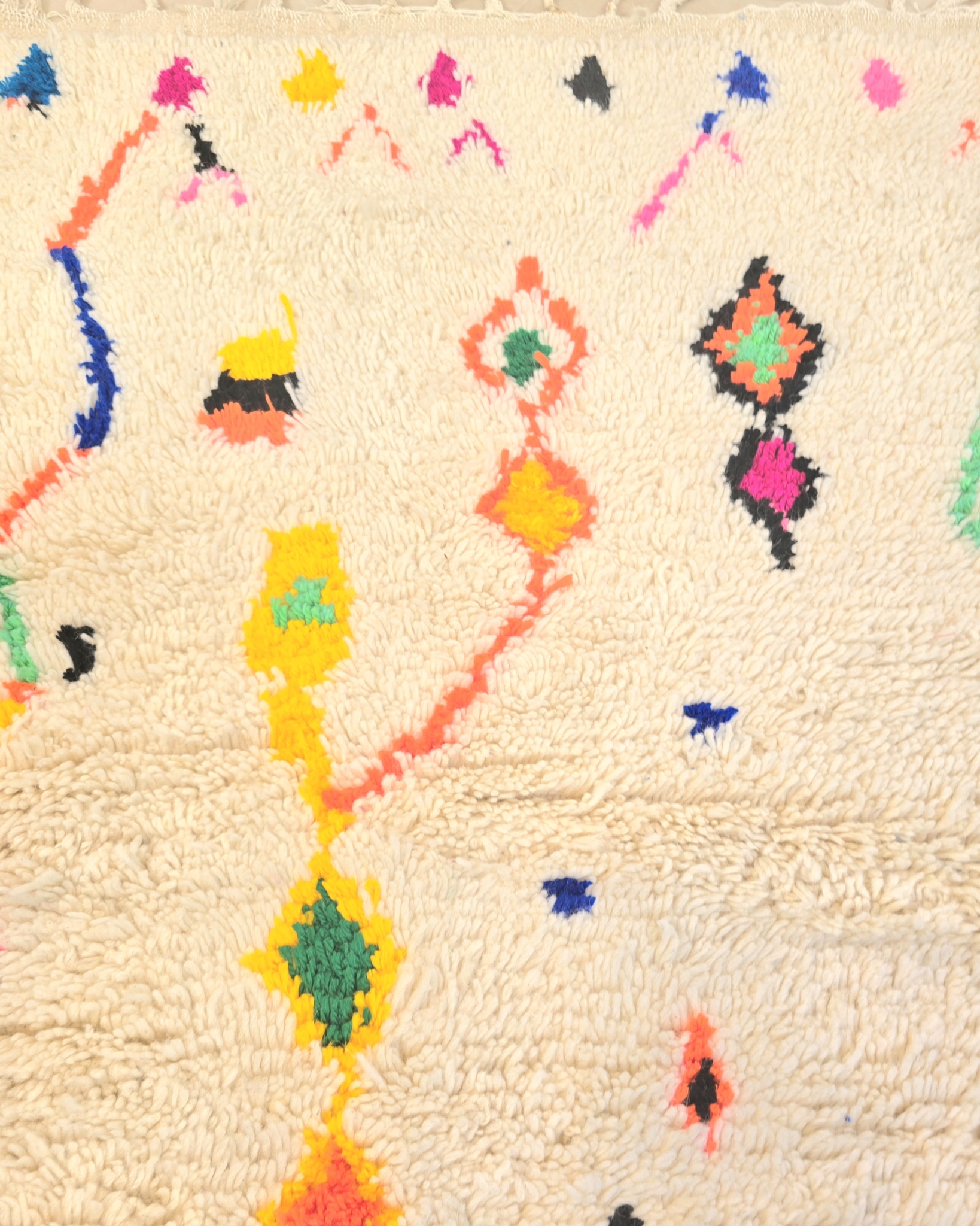 Tapis Berbère idéal chambre d'enfant descente de lit