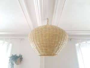 lampe plafonnier en forme de boule