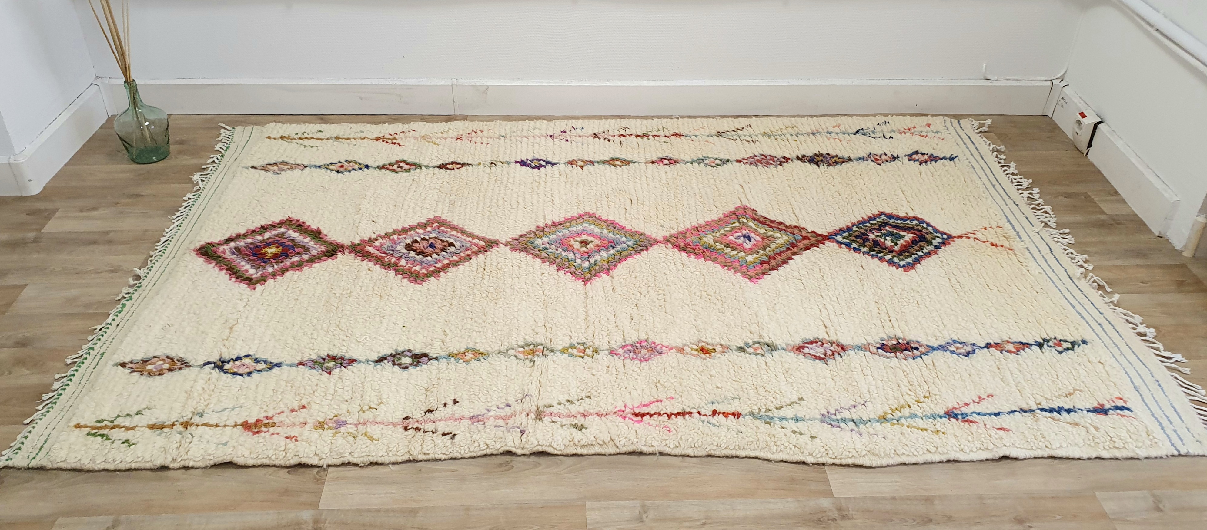 Authentic Berber moroccan wool carpet