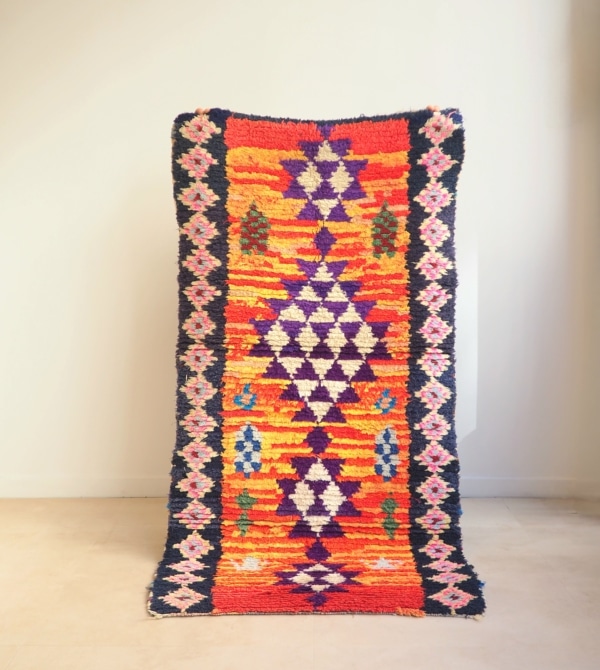 Tapis Berbère Marocain fait main en laine