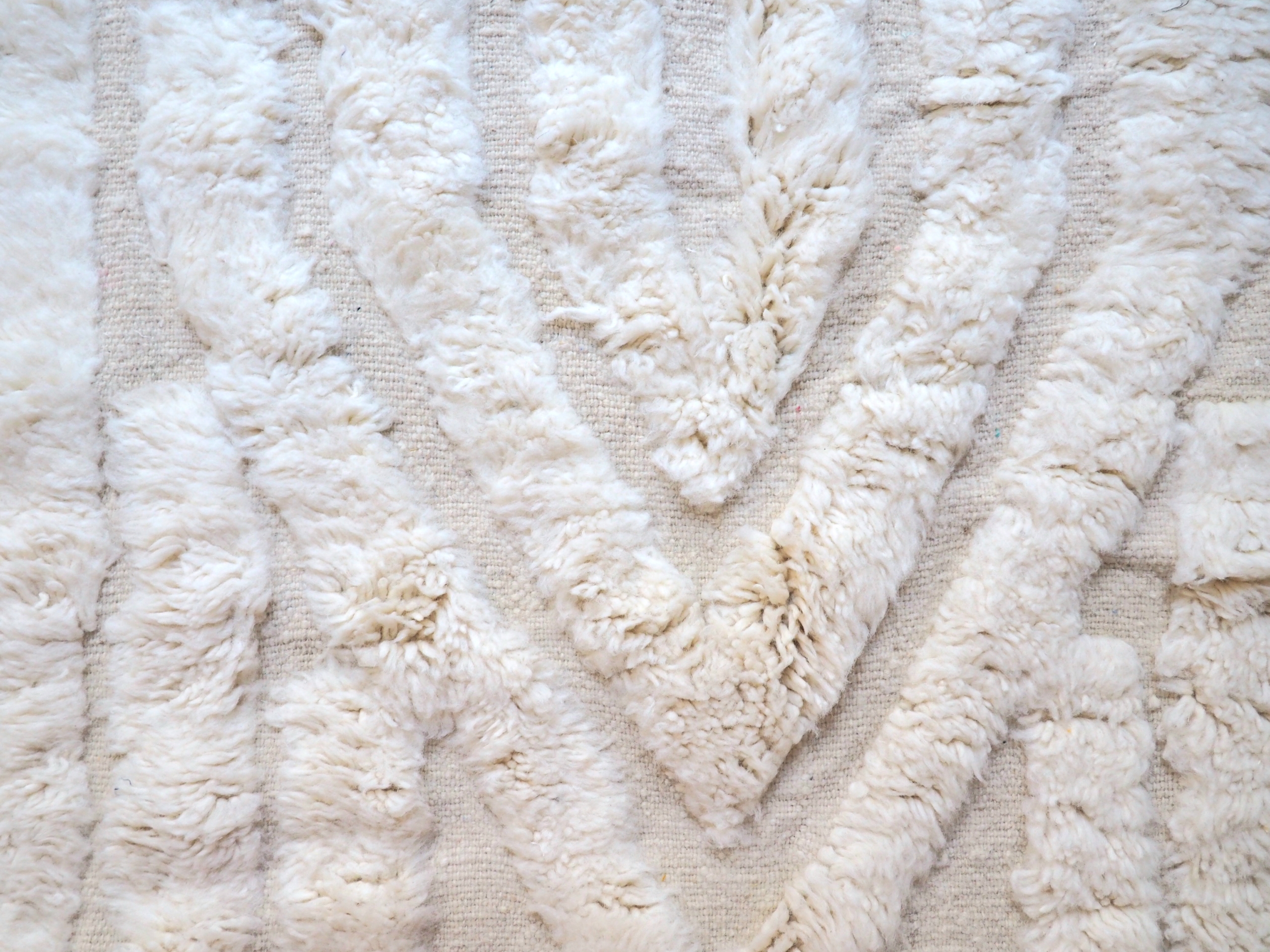 Tapis Berbère réalisé à la main en pure laine de mouton