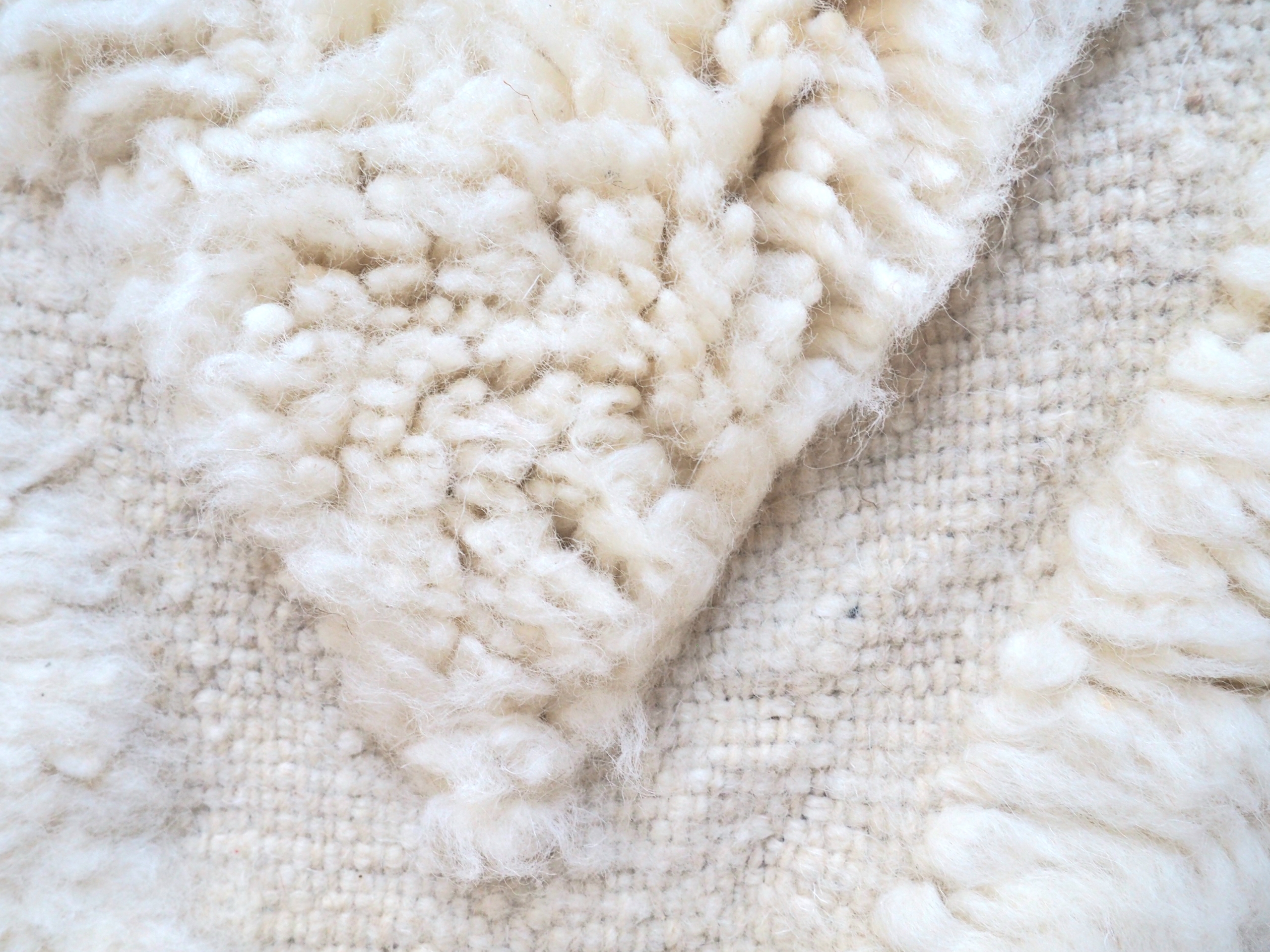 Tapis en laine fait main