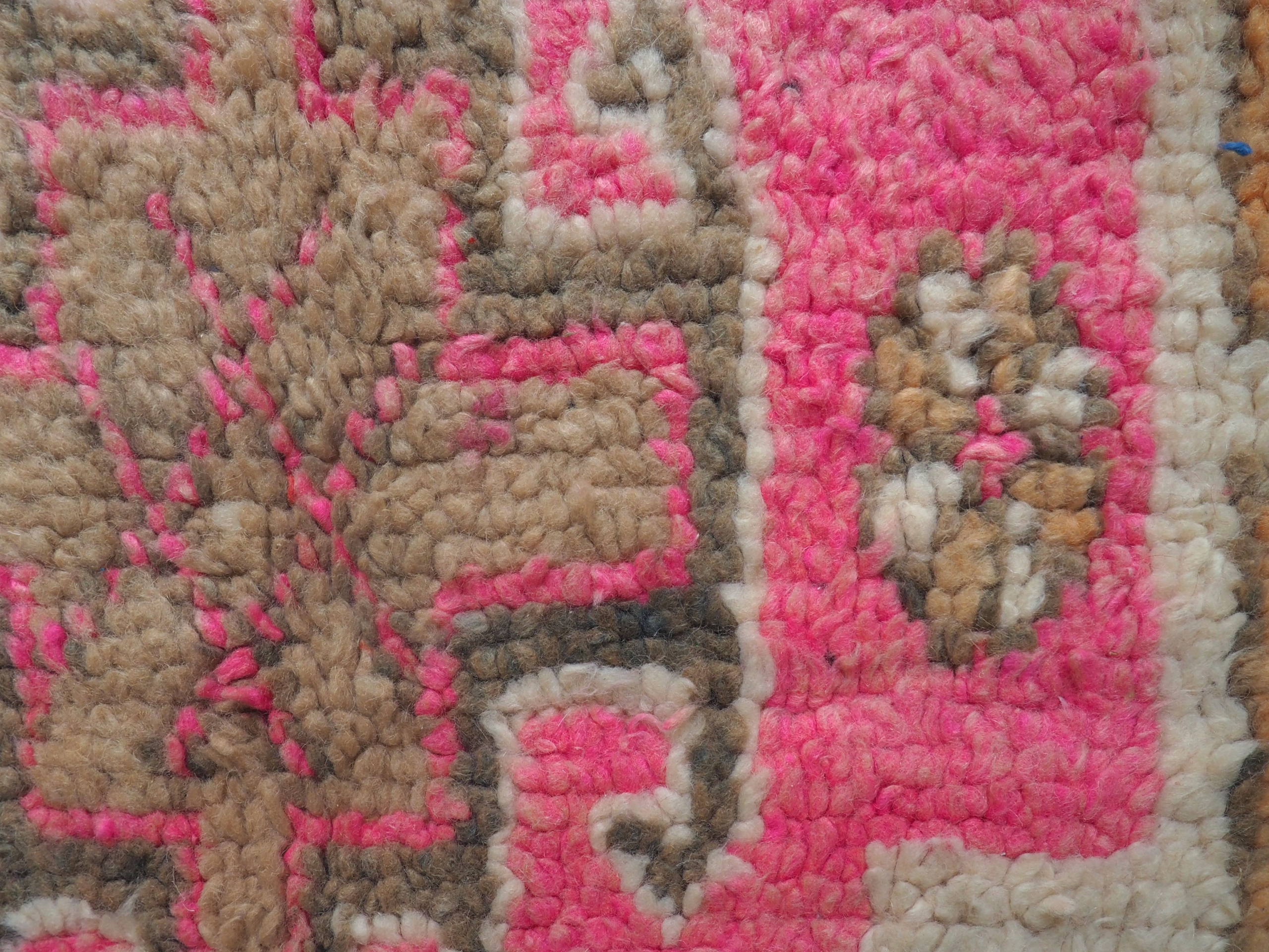 Authentique tapis Berbère Marocain ancien