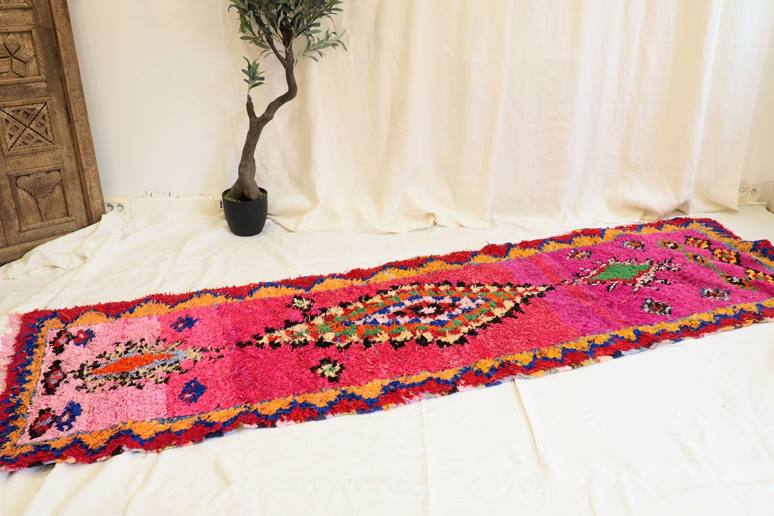 Authentic Berber Moroccan vintage rug