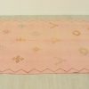 Authentic berber moroccan pink cactus silk carpet