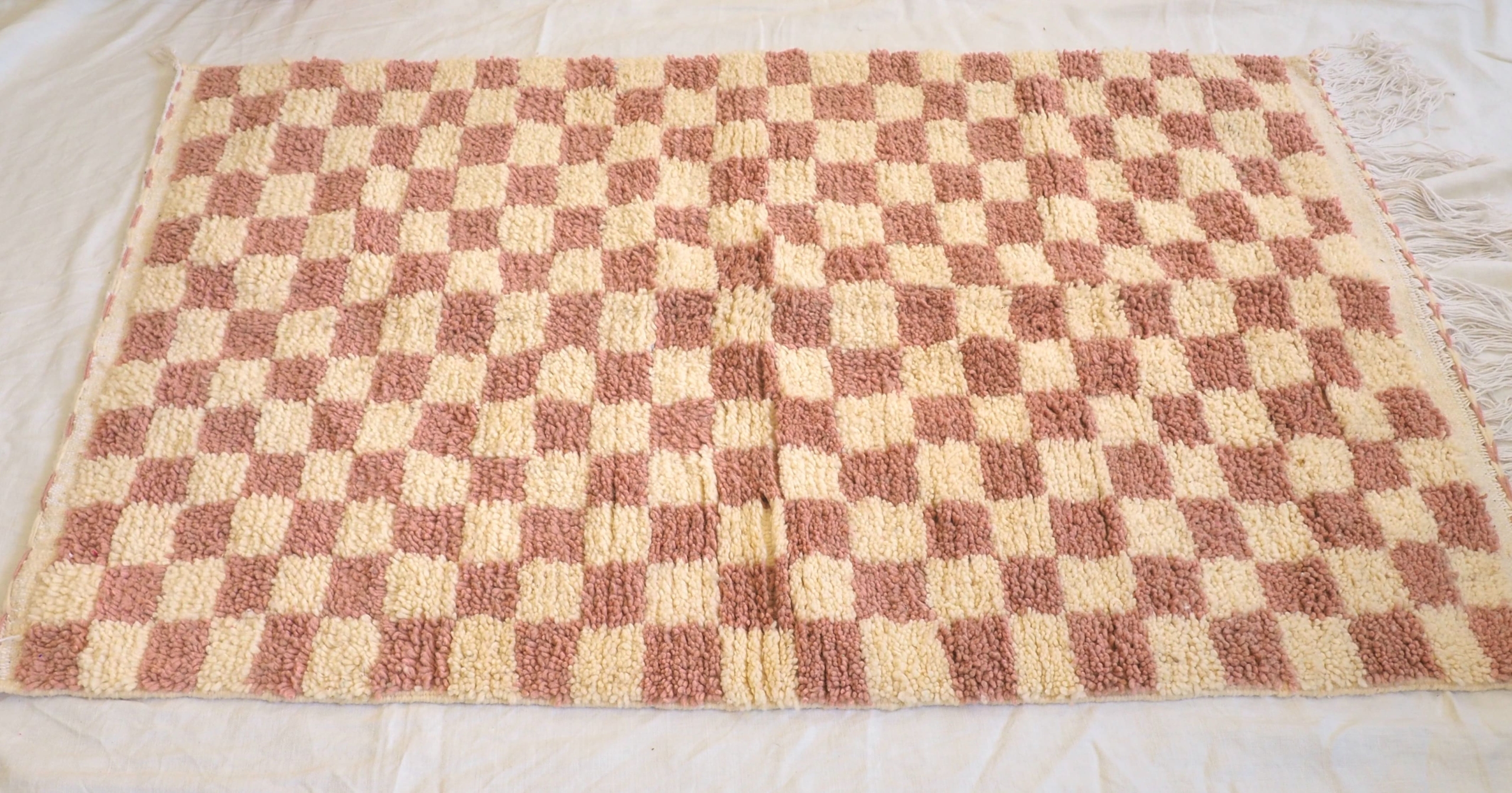 Authentic Berber moroccan handmade wool rug