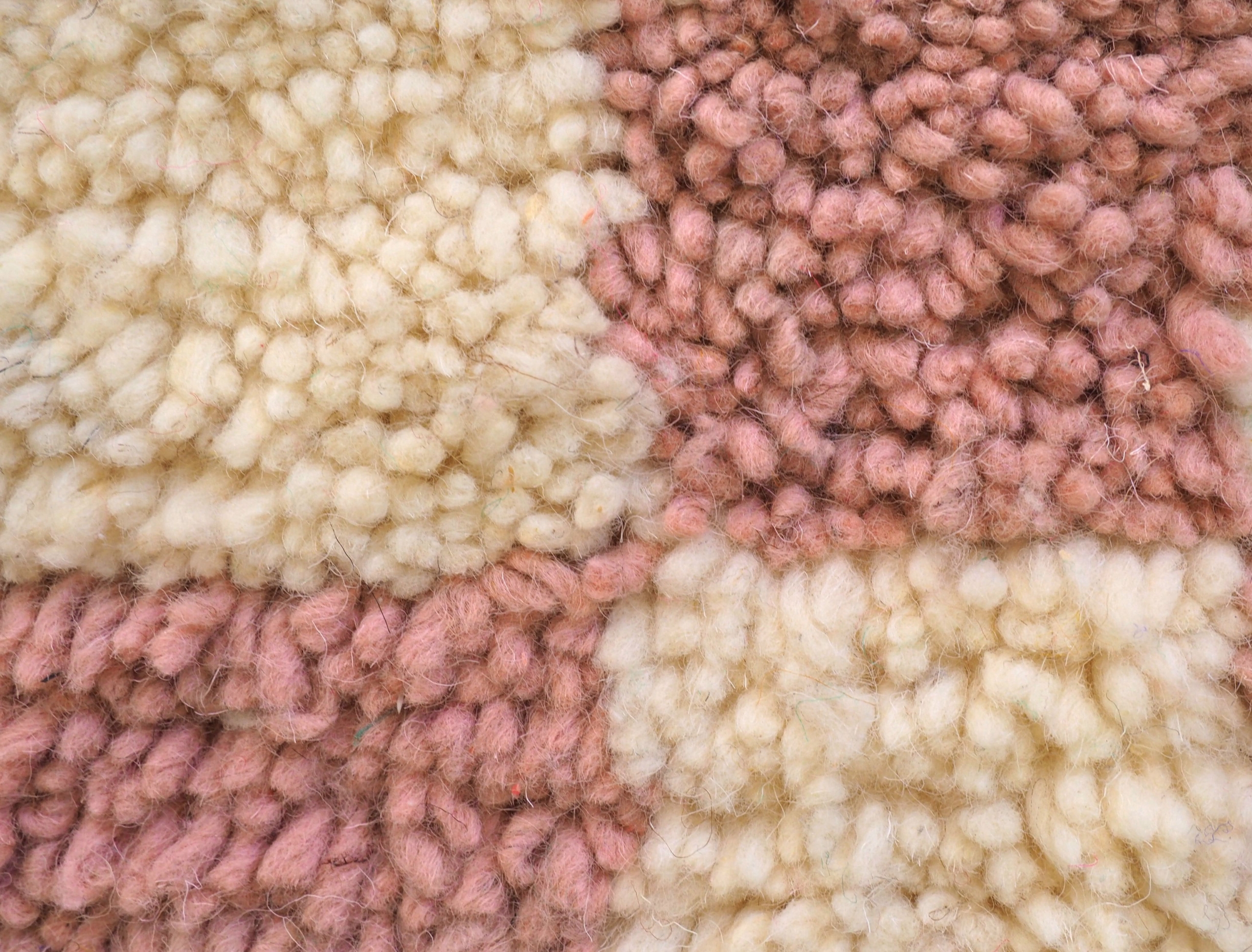 Tapis Berbère artisanal coloré épais en laine de qualité