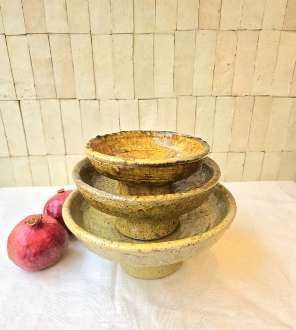 Plat artisanal Marocain disponible en 3 tailles