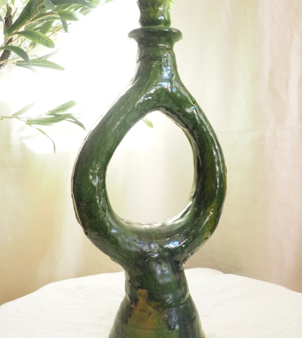Poterie artisanale traditionnelle du Maroc pièce unique