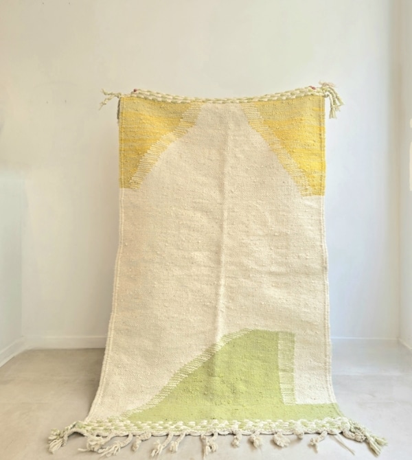 Tapis Berbère Marocain fait main 100% pure laine vierge de mouton