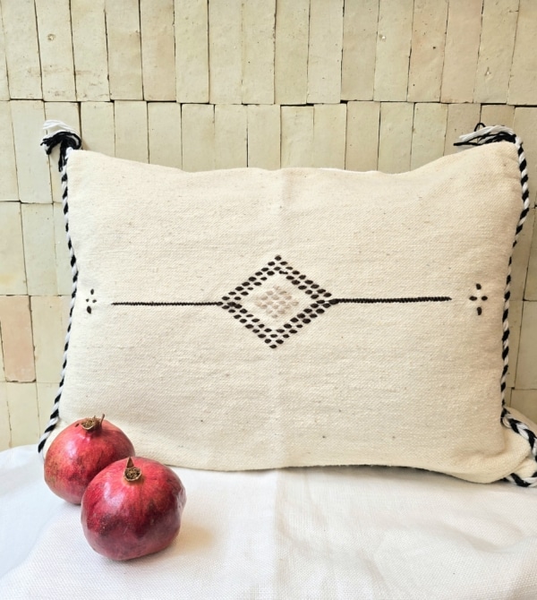 Housse de coussin Algérienne en laine