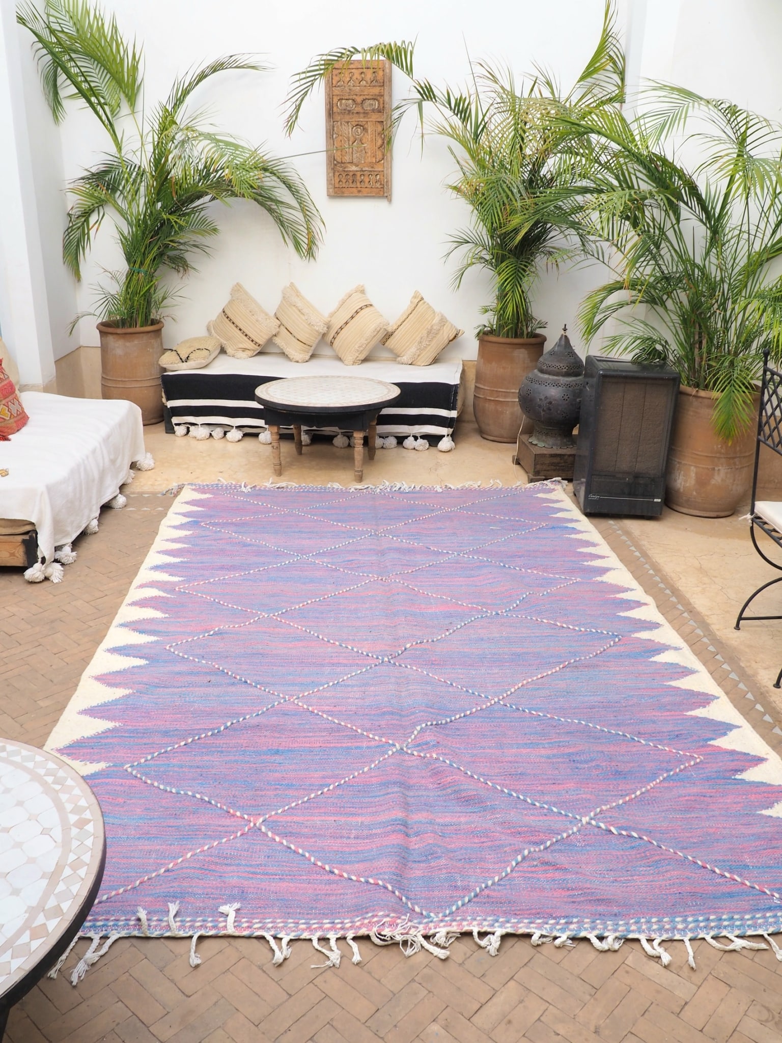 Tapis marocain Kilim